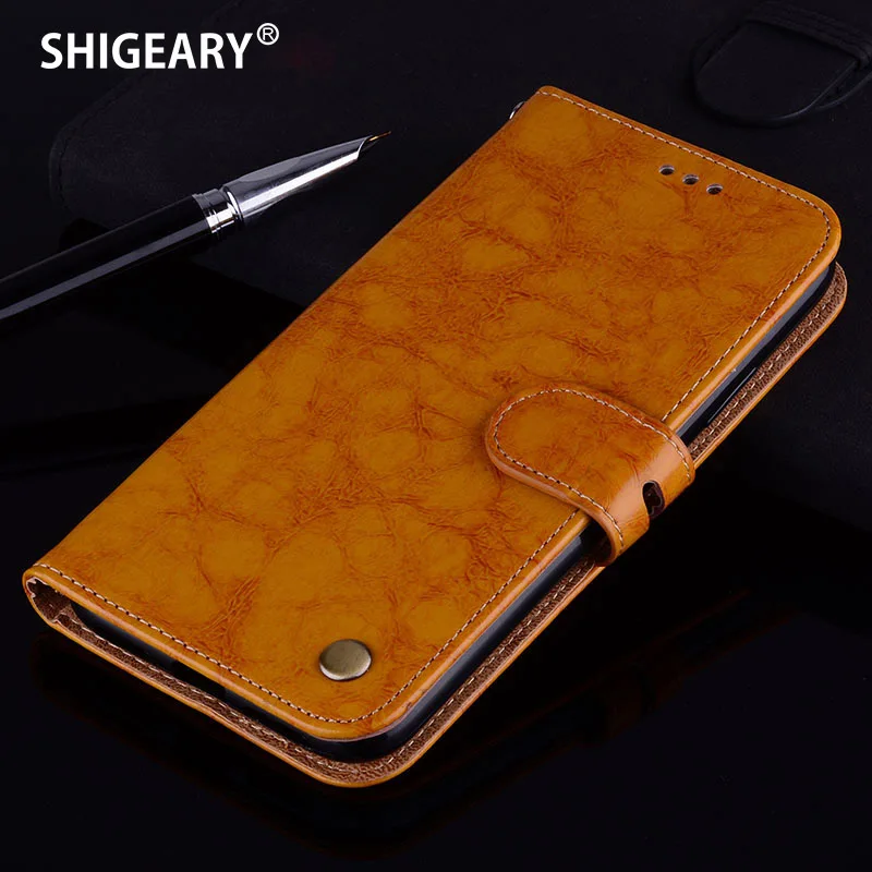 Shigeary Бизнес Чехлы для Nokia 8 чехол Роскошные Флип кожаный бумажник Дизайн Coque Капа