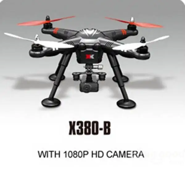 XK DETECT X380B 4CH GPS 2.4GHz RC Quadcopter with 1080P HD Camera Circle Hovering Headless Mode RTF