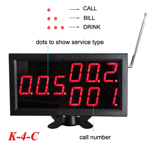 1 дисплей приемника+ 2 официант часы+ 35 Торговые площади Белл водонепроницаемый клиента вызова официанта электронный системе нумерации