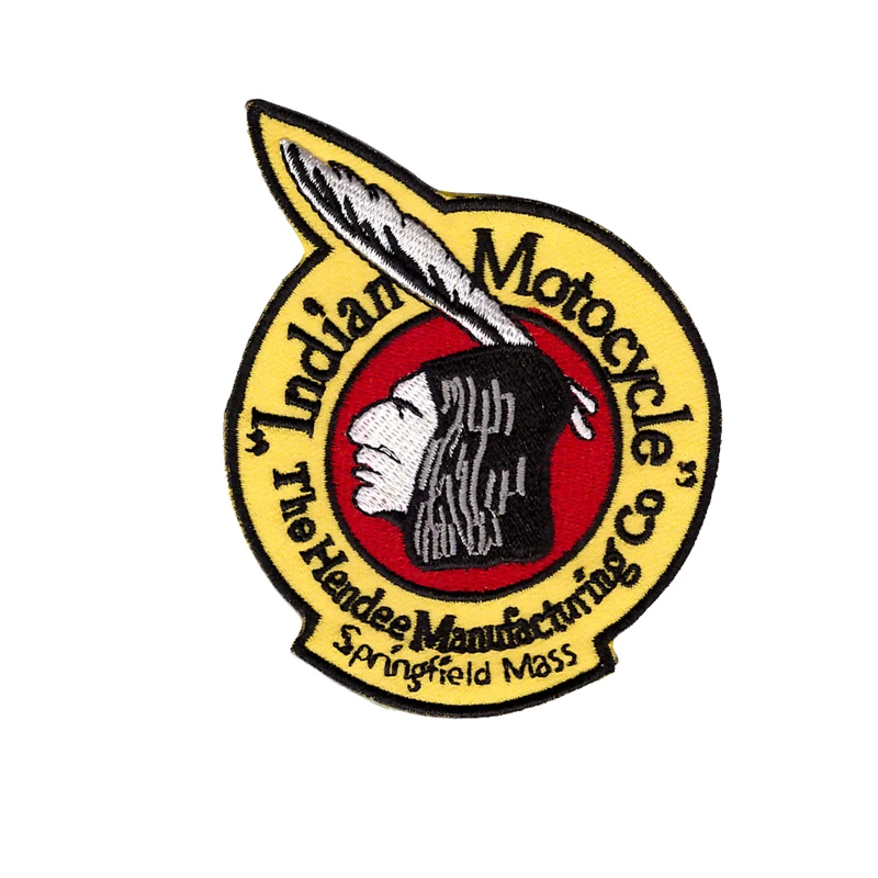 

New Products Indian head DIY patches for clothes Sew-on embroidered patch motif applique deal