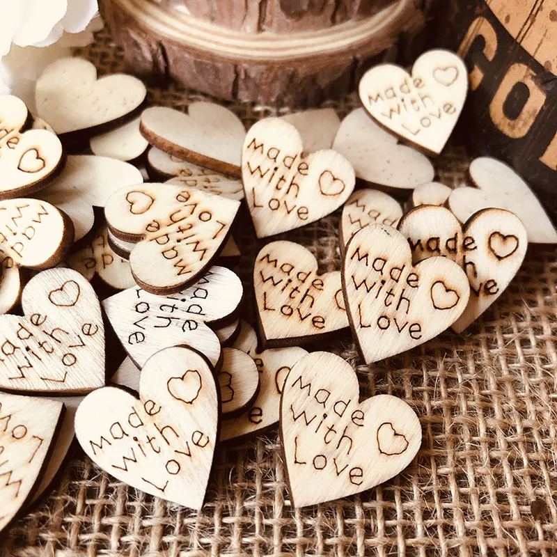 small wood heart made with love 2cm (1)