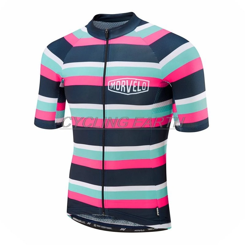 Morvelo 2019 Pro Велоспорт Джерси с коротким рукавом Mtb велосипед одежда Maillot Ciclismo Hombre