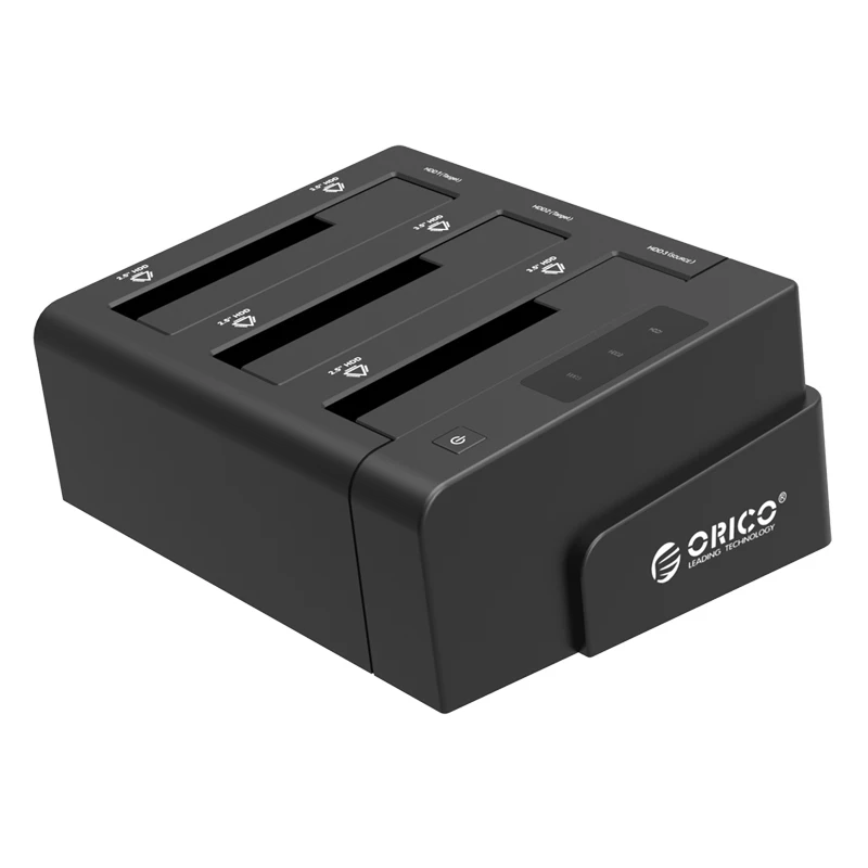 ORICO USB 3,0 на SATA 3 отсек внешний HDD док-станция для 2,5 3,5 дюймов HDD SSD с 3 отсеками с функцией клона Поддержка 8 ТБ* 3