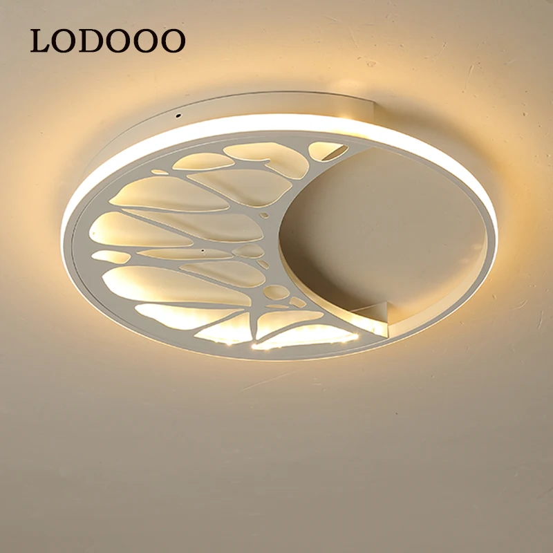 

Minimalism modern LED ceiling lights black/white aluminum ceiling lamp living room bedroom lamparas de techo colgante modern