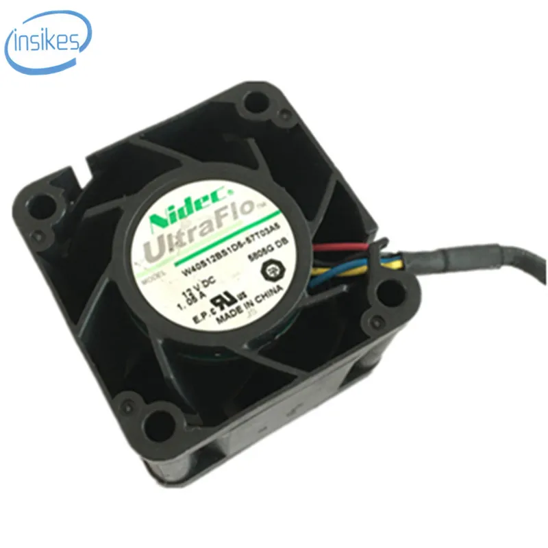 Nidec W40S12BS1D5-57 небольшой мощный вентилятор охлаждения воздуха W40S12BS1D5 DC 12V 1.05A 4028 40*40*28