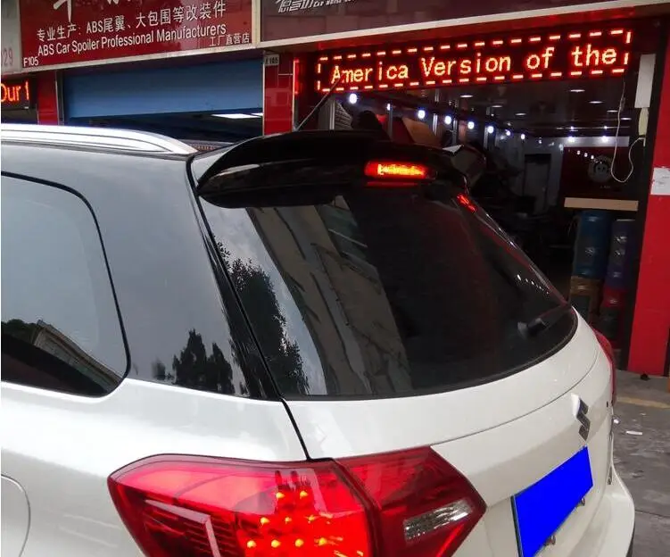 

NEW ARRIVAL CAR REAR WING TRUNK LIP SPOILER FOR Suzuki Vitara 2016 2017 2018 2019 BY EMS
