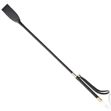 45 cm Spanking PU Lederen Bondage Zweep Met Zwaard Handvat Lash Fetish Flogger Paard Volwassen BDSM Slave Speeltjes Voor koppels Vrouwen(China)