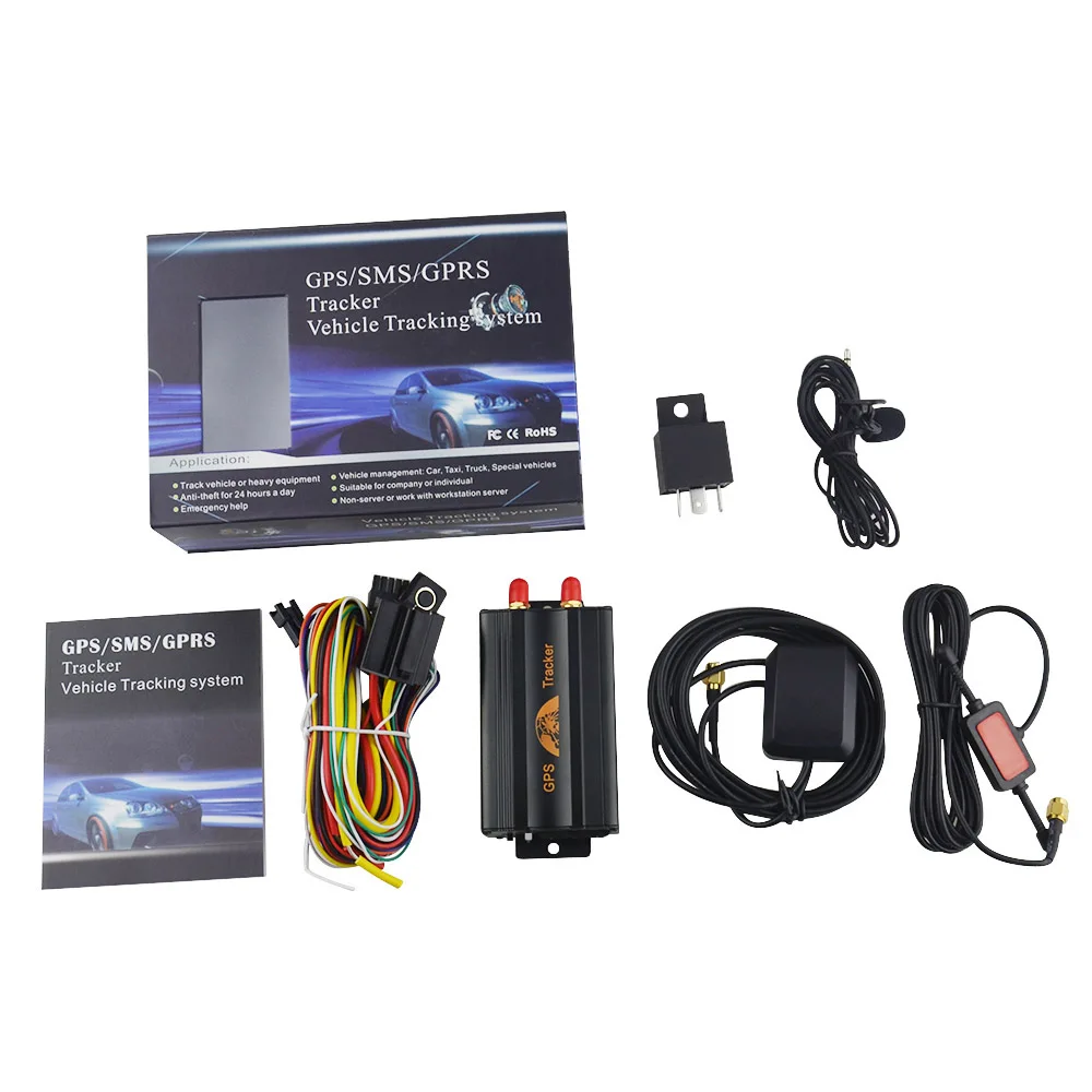 GSM GPRS GPS автомобильный трекер 103A + TK103A сигнализация для топливного бака сигнал