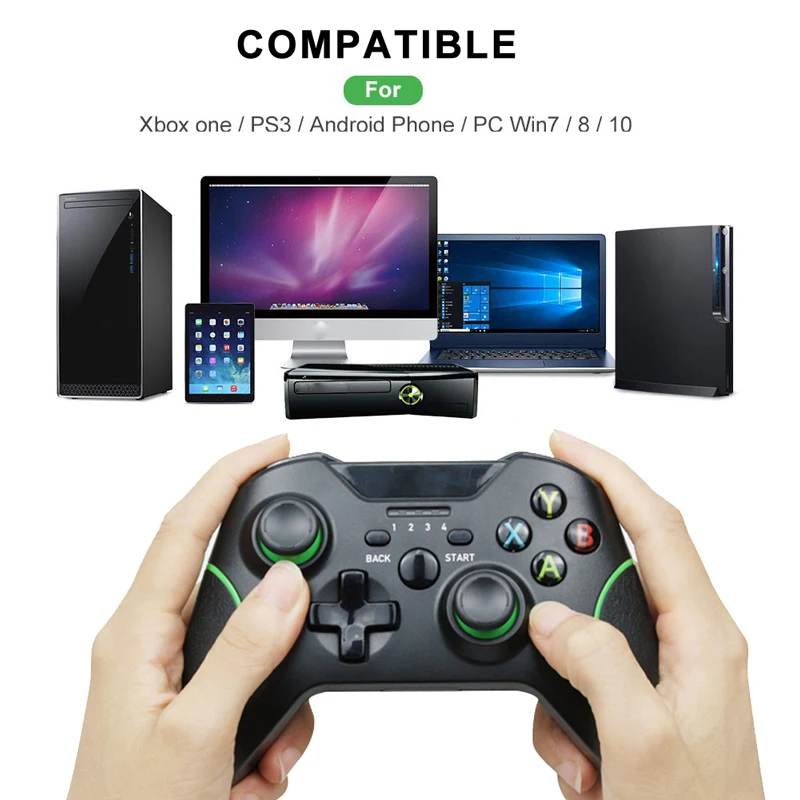 2 4G беспроводной контроллер геймпад для Xbox One консоль ПК win 7/8/10 PS3 Android/телефона/ТВ