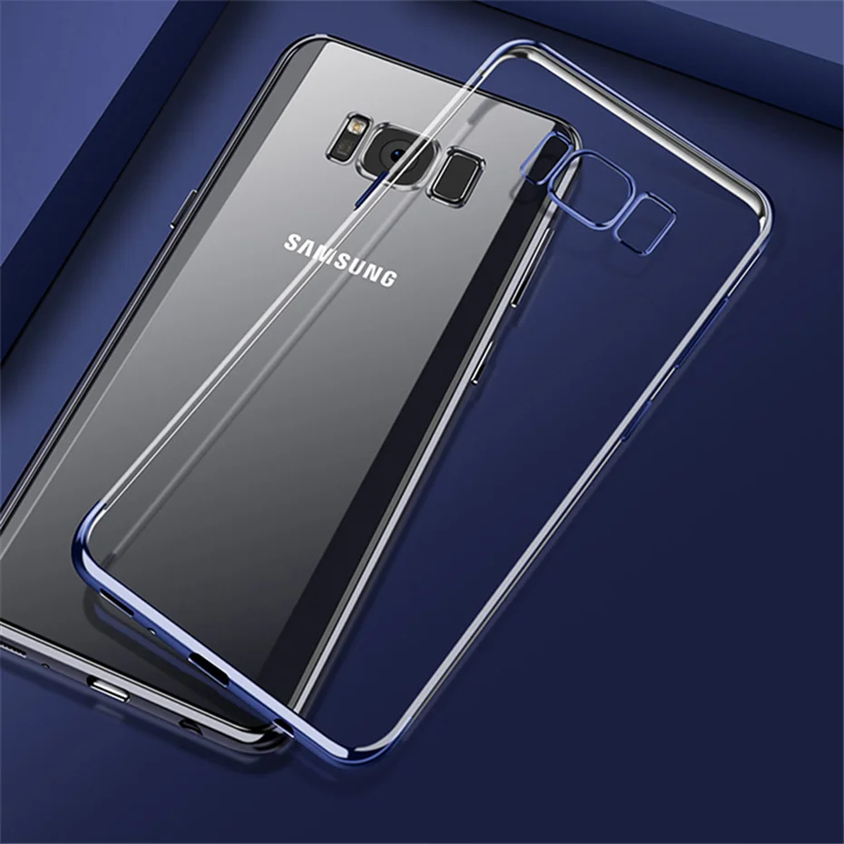 Back Cover For Samsung Galaxy S8 Case S9 S7 Cases Anti-knock Soft TPU Capa Protection Case For Samsung Galaxy S9 S8 Plus S7 edge (2)