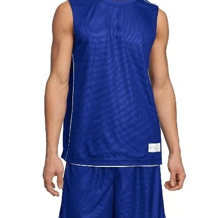 Sport-Tek T555 Posi Charge Mesh Reversible Sleeveless Tees True Royal - 2XL (1)