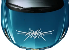 Decalques do carro tribal racing stripe 36.5 x x x 13 graphics gráficos de vinil capa adesivos cg115