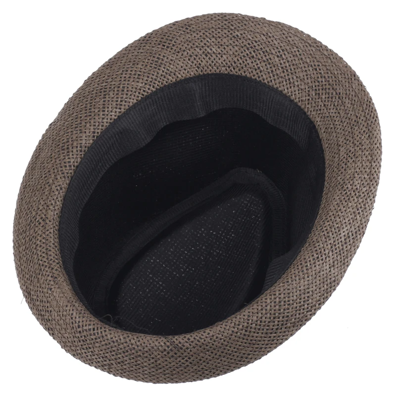 Мужская Соломенная Шапка Трилби Chapeu пляжная шляпа от солнца sombrero ковбойская