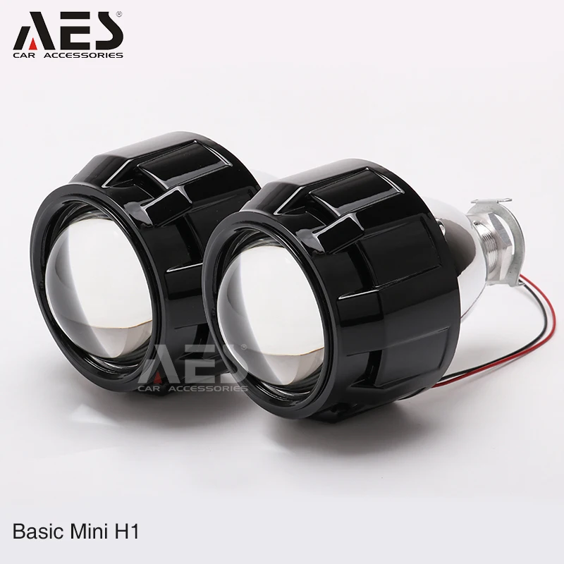 Биксеноновая линза для проектора AES 2 5 дюймовый базовый Мини H1 HID с мини