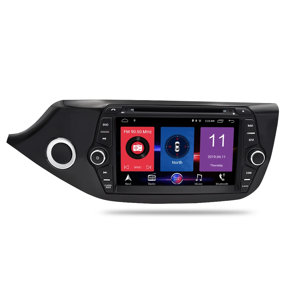 Sale Android 9.1 Car DVD Player GPS Glonass Navigation Multimedia for Kia Ceed 2013 2014 2015 Auto RDS Radio Audio Video Stereo 1