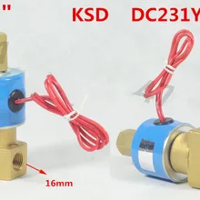 3/8 ''dc231-y-10 Электрический электромагнитный Клапан 3/2 способ прямого действия Клапан ksd, dc24vor AC220V