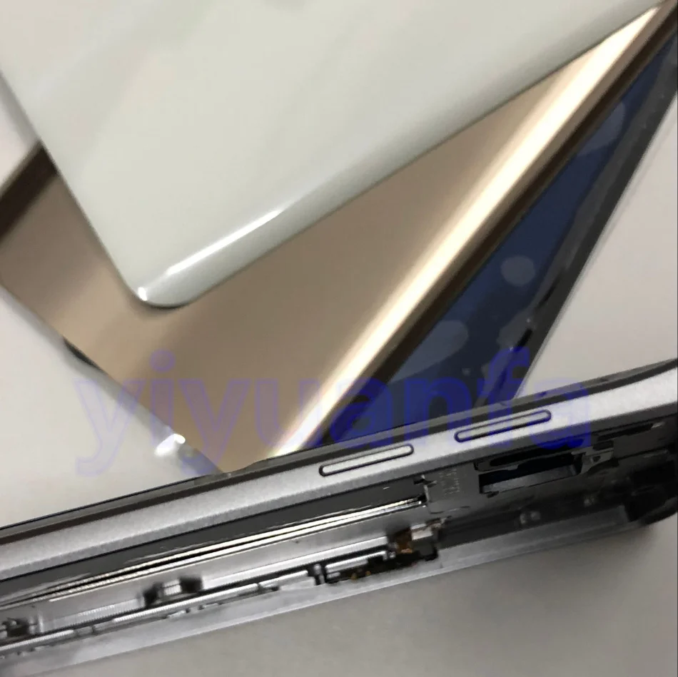 Полный Корпус чехол задняя крышка+ Передний экран стекло объектив+ средняя рамка для samsung Galaxy Note 5 N920 N920F полные части note5