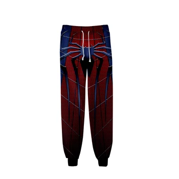 

Spider Man Far From Home Print Hip Hop Sportswear Ankle-length Pants Casual Sweatpants Fitness Joggers Men Pants Street Trousers