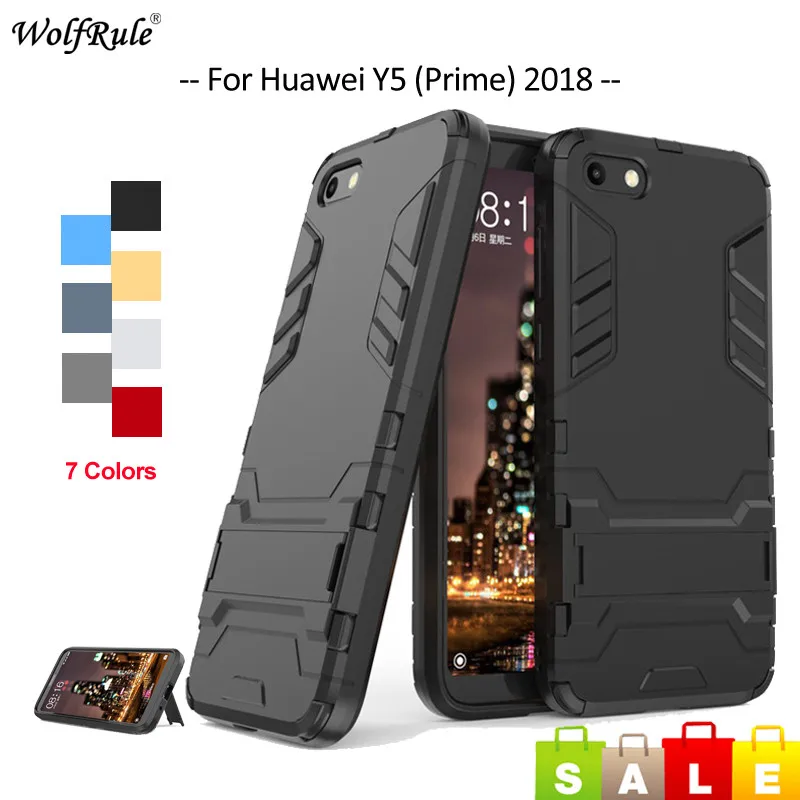 Чехол для Huawei Y5 Prime 2018 чехол из ТПУ и поликарбоната бампер Honor 7S телефона 5