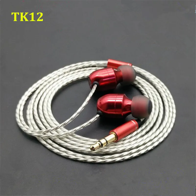 

2016 New MusicMaker TK12 Dynamically And 2 BA 3 Unit Earbuds HIFI Fever Music Marker In Ear Earphone DIY Custom Hybrid Headset