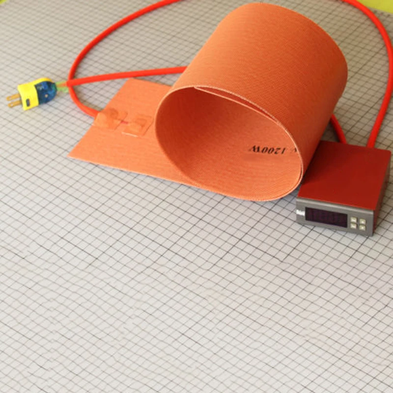 Термическая силиконовая Тепловая оранжевая система гитарная боковая изгиб одеяло цифровой контроллер печи