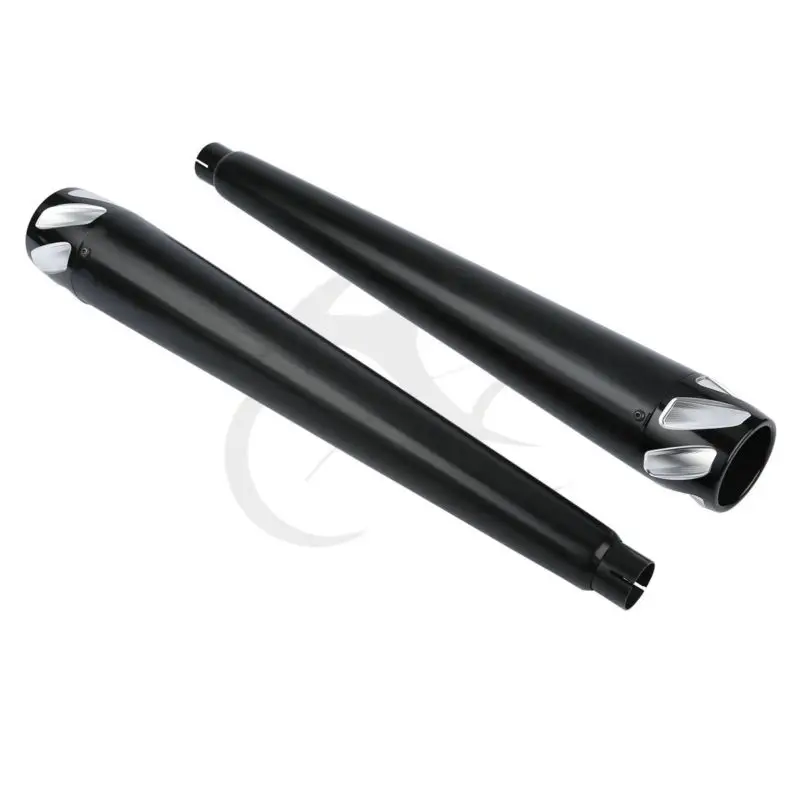 Черный 4 &quotМегаФон глушитель выхлопной трубы для Harley Davidson HD Touring Electra Glide Road King FLHT