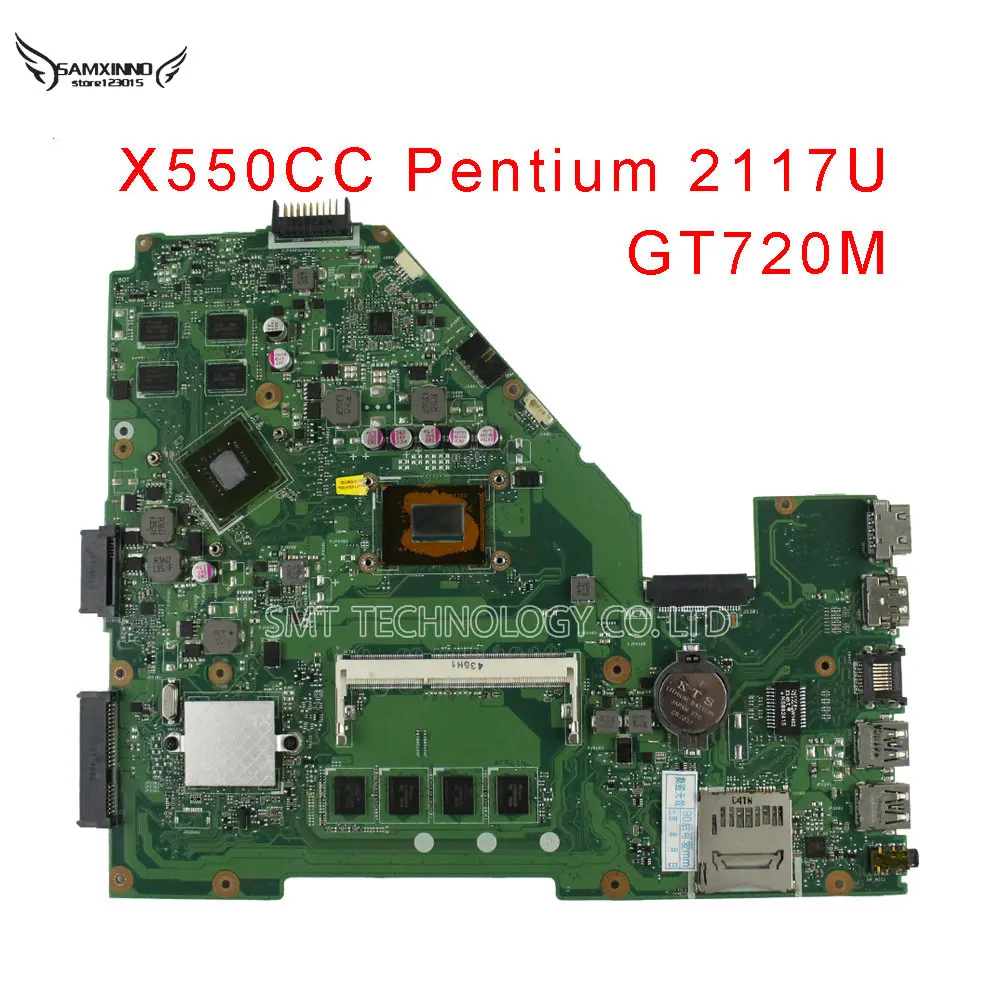 For ASUS X550CC R510CC Laptop Motherboard X550CC GT720M mainboard Non integrted DDR3 Fully Tested