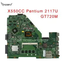 For ASUS X550CC R510CC Laptop Motherboard X550CC GT720M mainboard Non integrted DDR3 Fully Tested