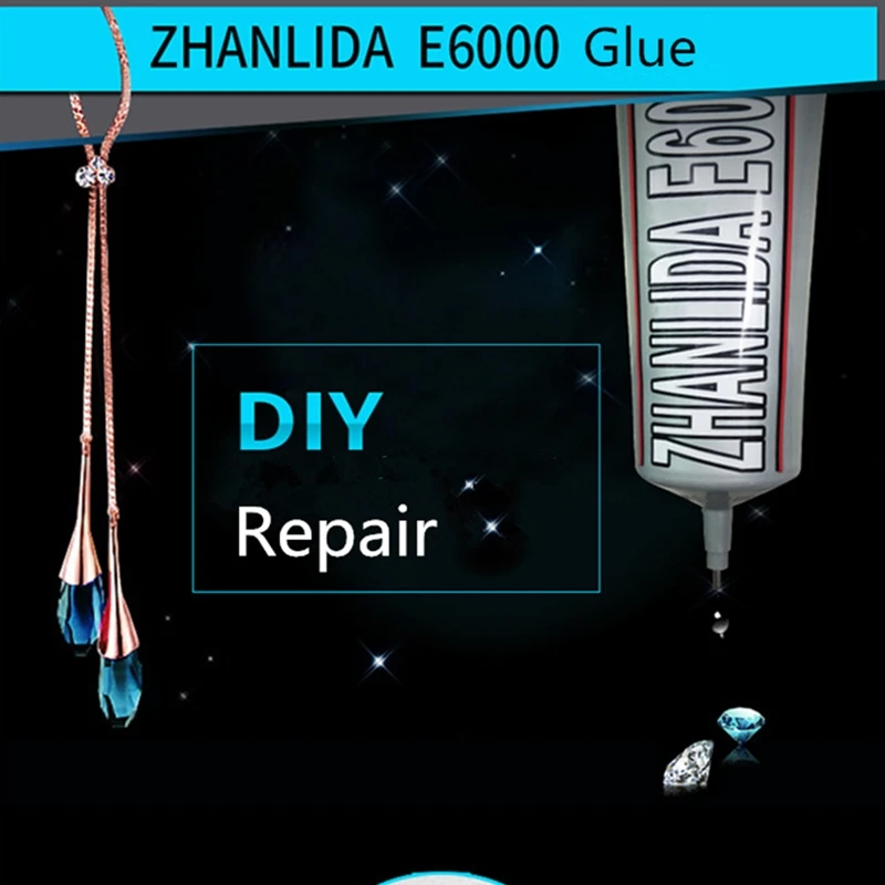 ZLD E6000 110 мл супер жидкий многоцелевой клей для ювелирных изделий Хрустальный