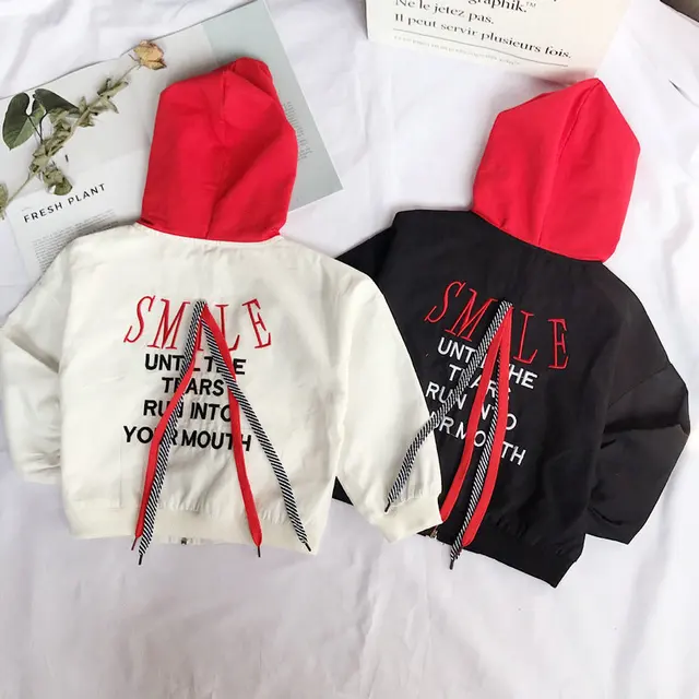 Boys Girls Jacket Cotton Autumn Jacket For Girls Sport Caots Boys