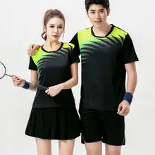 Новинка волейбольные наборы спортивной одежды, полиэфирные быстросохнущие шорты для настольного тенниса, теннисные Спортивные футболки, футболки для бадминтона