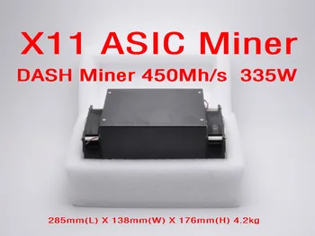X11 Miner 450MH ASIC X11 Dash Miner PinIdea Dr2 450MH with only 335W