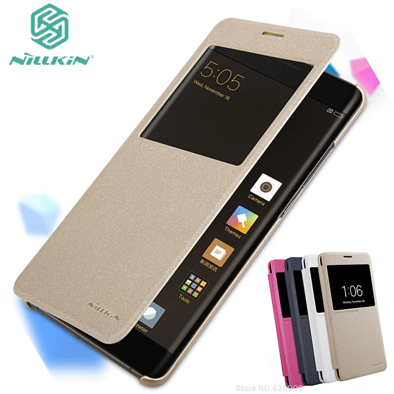 Чехол Nillkin для Xiaomi Mi Note 2 высококачественный чехол из искусственной кожи