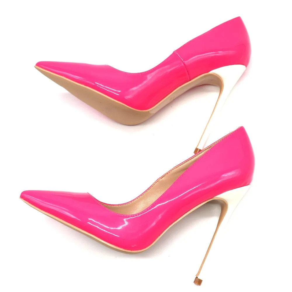AORANJIMM/ ; красивые женские туфли на высоком каблуке с острым носком; цвет розовый; туфли-лодочки; распродажа