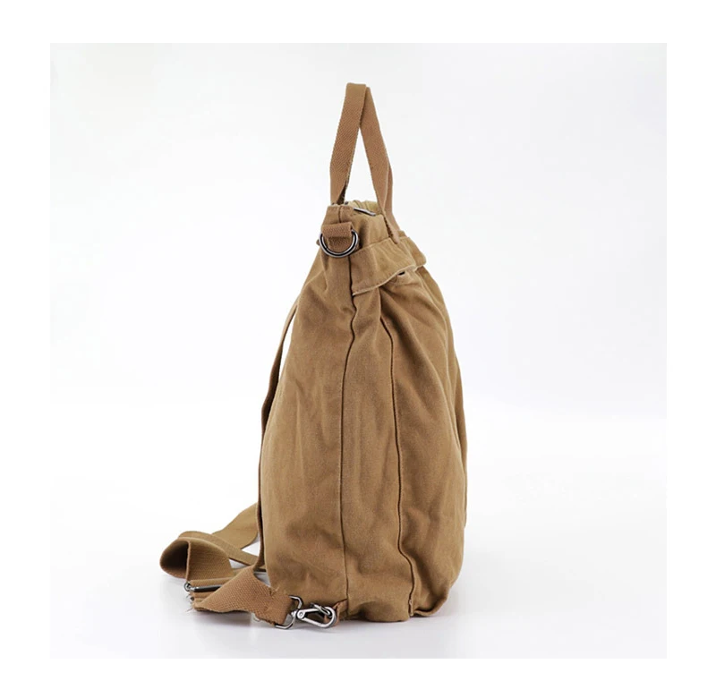 Bolsa de Livro de Lona Bolsa de Ombro para as Mulheres Bolsas de Compras Multifuncional Grande Capacidade Mochila Designer Sac Principal Femme 16 Cheap Mochilas