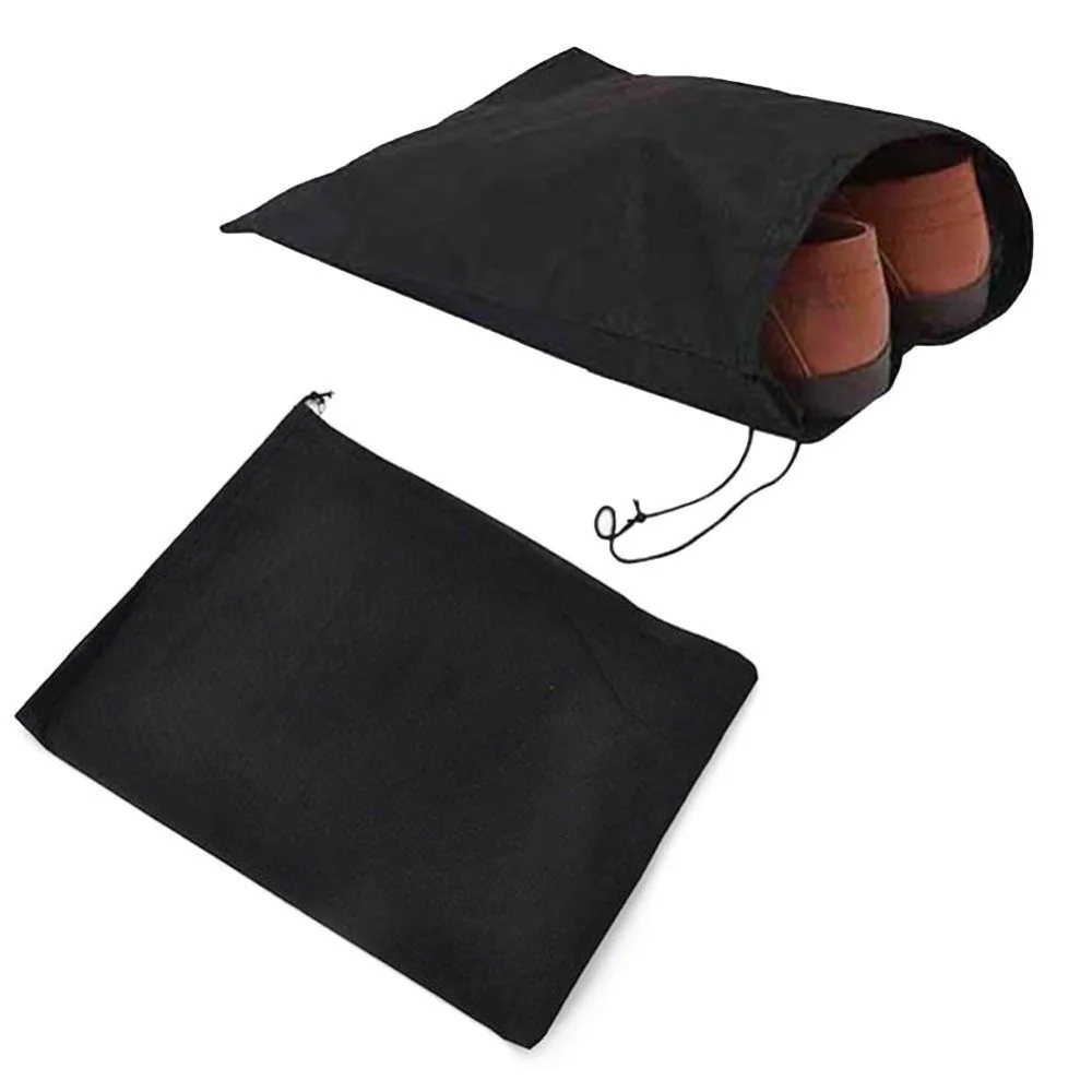 

Waterproof Non-woven Shoe Cloth Home Laundry Shoe Travel Pouch Portable Tote Drawstring Storage Bag Organizer Wholesale Price