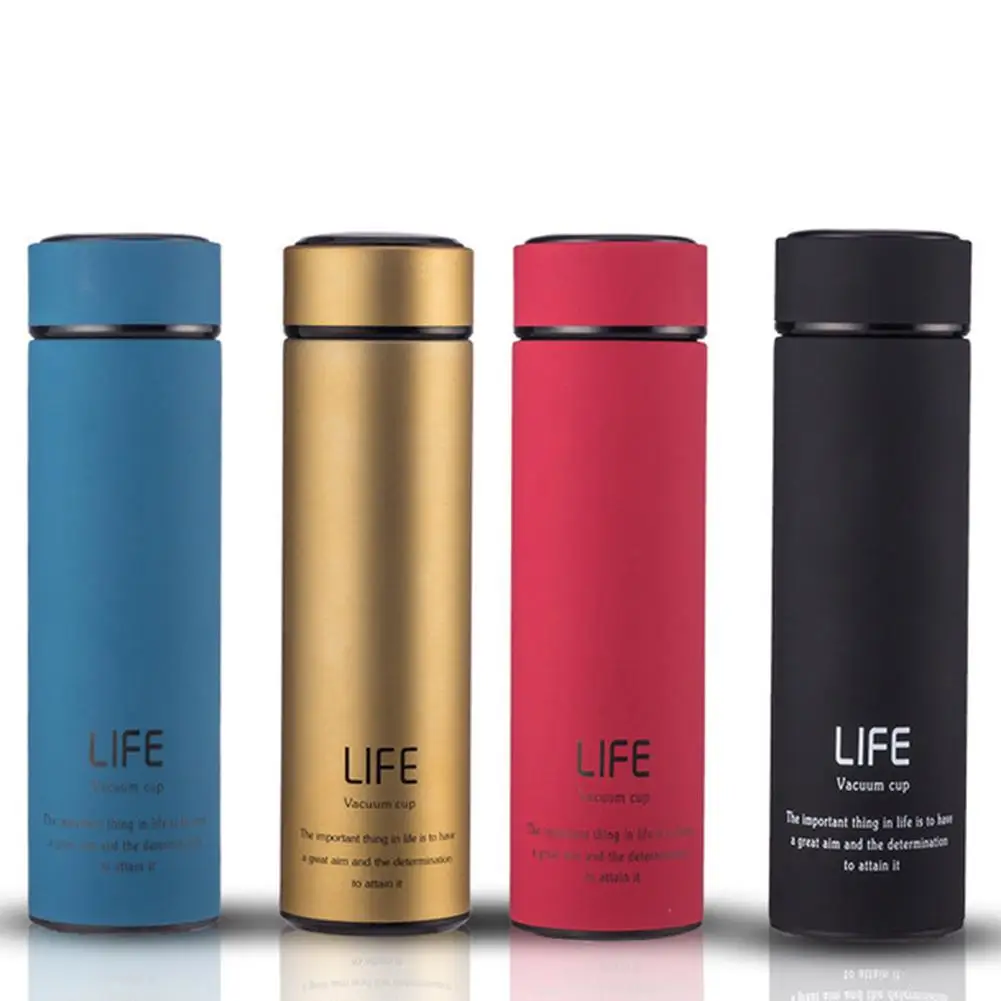 

LIFE 420ml Stainless Steel Office Thermal Water Bottle Travel Vacuum Flask Cup