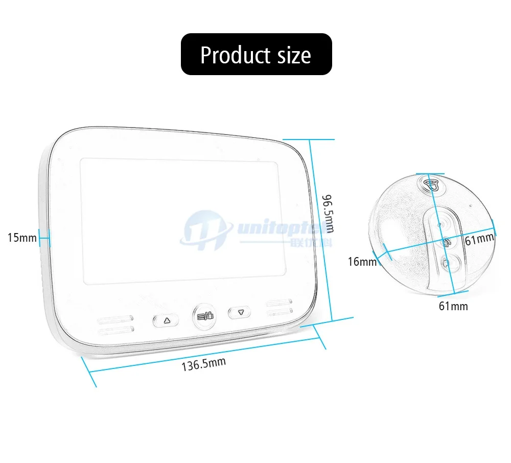 11 SD Card Video Door Phone 