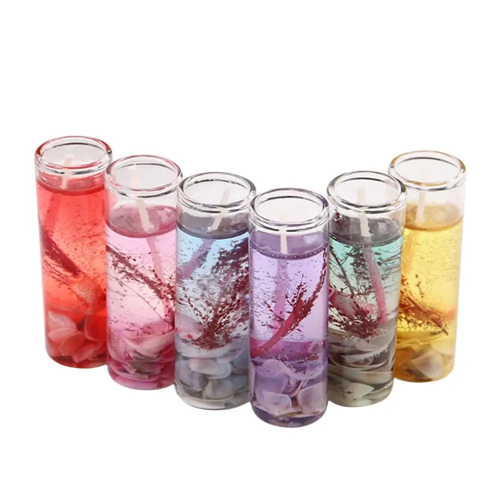 

Romantic Candle Crystal Jelly Candle Wedding Valentine's Day Candles Aromatherapy Sea Jelly Birthday Celebration Lover Decoratio