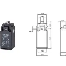 4 шт./лот высокое качество CNTD CLS-101 концевой выключатель/микро-переключатель Ui 380V Ith 10A, экономичный и пластиковый тип
