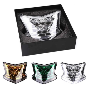 

ACZ Motorcycle Rear LED Brake Taillight Blinker Indicator Turn Signals Light Integrated Lamp For Kawasaki Z900 Z 900 2017