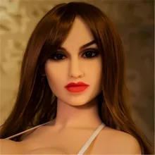 WMDOLL #174 sexy lady sex doll head ,silicone adult dolls head for big size 140cm-168cm sex doll