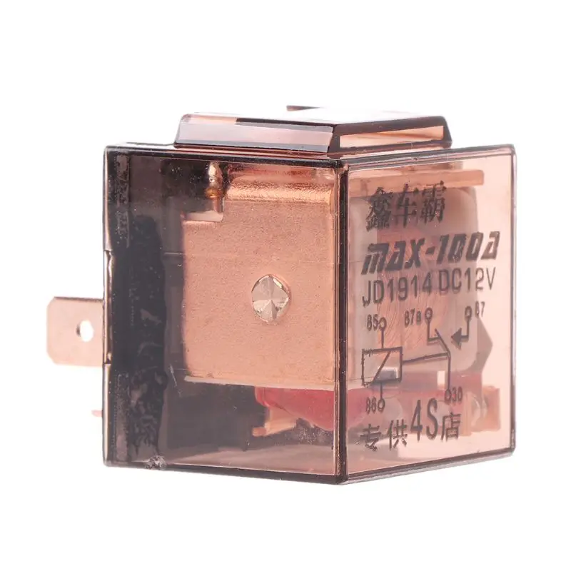 

Waterproof Automotive Relay 12V 100A 5Pin SPDT Car Control Device Car Relays