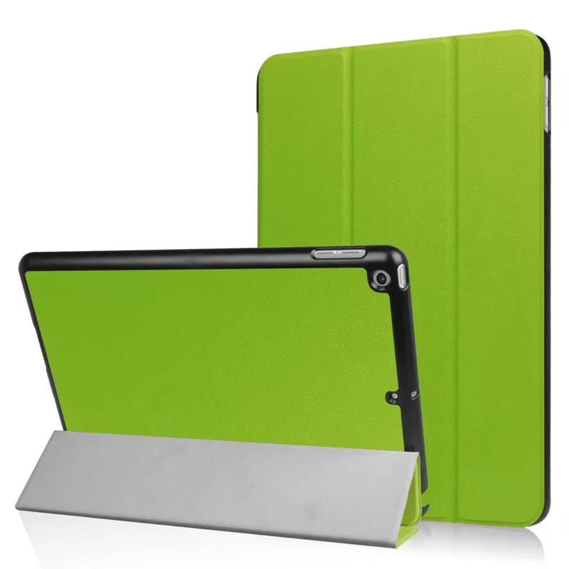CucKooDo 50 шт./лот ультра тонкий легкий умный чехол с функцией автоматического пробуждения/сна для Apple iPad 9," релиз планшета - Цвет: Green