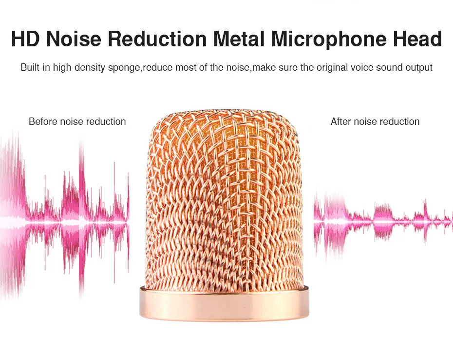 ECHO Karaoke Microphones Handheld UHF wireless microphone mic systems for phone teaching stage voice amplifier speaker (4)
