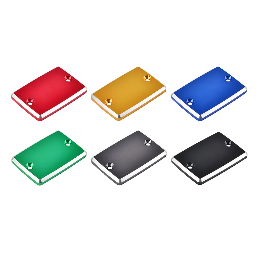 H2CNC Front Brake Master Cylinder Reservoir Cover Cap Case For Kawasaki ZX6R ZX9R ZX12R ZR750 ZRX1100 ZRX1200R ZRX1200S Anodized
