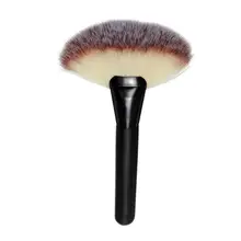 Hot Best Deal Makeup Large Fan Goat Hair Blush Face Powder Foundation Cosmetic Brush Beauty Girl Nov.10