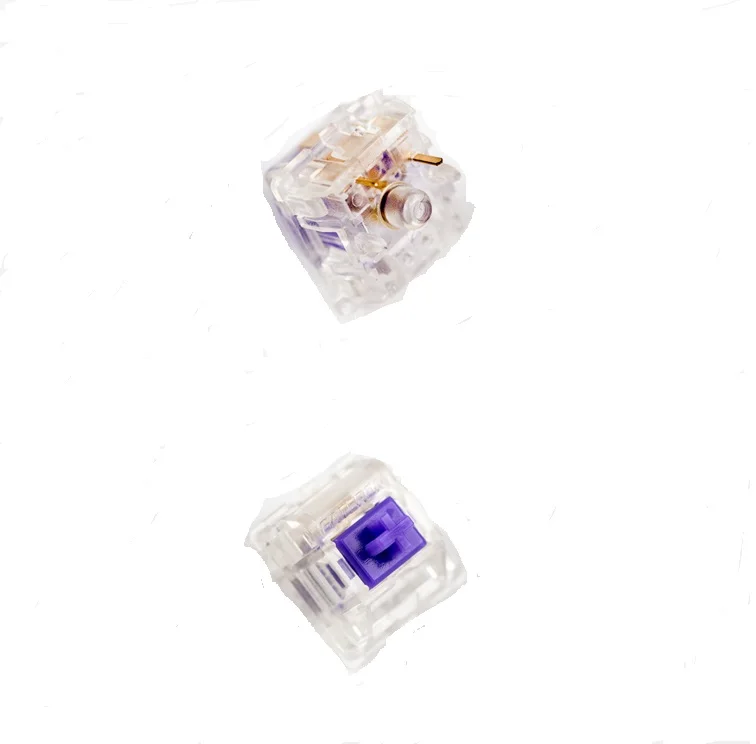 Zealio переключатели (тактильные) V2 фиолетовый пользовательский 62g 65g 67g 78g