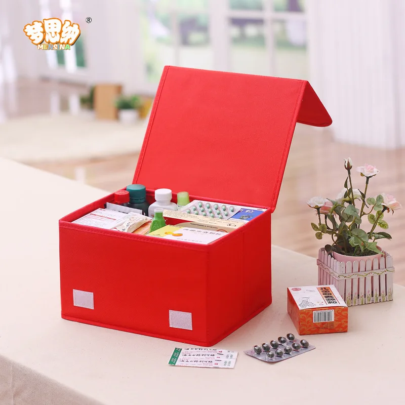big Home medicine child first aid care cloth folded portable storage