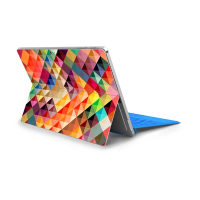 Наклейки для ноутбука microsoft Surface Pro 6 Pro 5 Pro 4 геометрический блокнот с рисунком задняя крышка для Surface Pro 4 ПВХ винил кожа - Цвет: SPS-16(011)